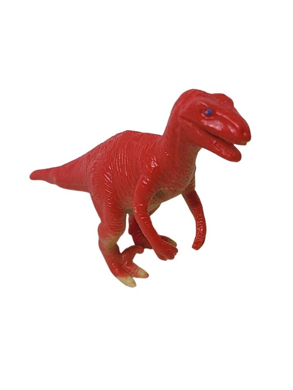 Lunexpress Tyrannosaurus Dinosaur Figure Plastic Toy Red 3" Loose
